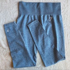 Gymshark Blue Vital Seamless Legging